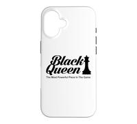 T-Shirt Black Queen The Most Powerful Piece Chess Coque pour iPhone 16