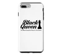 T-Shirt Black Queen The Most Powerful Piece Chess Coque pour iPhone 7 Plus/8 Plus