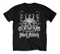 T-shirt black sabbath archangel never say die unisexe noir taille l Noir G