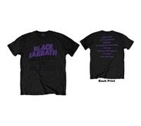 T-shirt black sabbath masters of reality album unisexe noir taille xxl Noir G