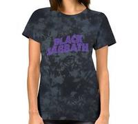 T-shirt black sabbath world tour '78 unisexe green dip-dye taille s Vert G