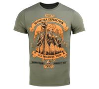 T-shirt Black Sea Expedition M-Tac - Light Olive M