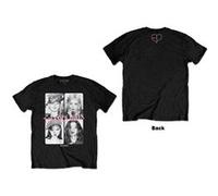 T-shirt blackpink love sick unisexe noir taille xxl Noir G