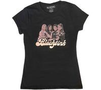 T-Shirt Blackpink Photo Coupe femme Noir