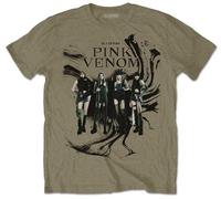 T-Shirt Blackpink Pink Venom Oil Stroke Couleur Sable