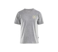 T-shirt Blåkläder Beach Club Gris-Chiné 94191043 - Taille au choix