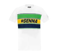 T-Shirt - Blanc, Ayrton Senna Hashtag, Formule 1