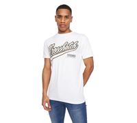 T-Shirt Blanc Casual Designer Mode Stylé Pour Hommes Crosshatch Cronstand