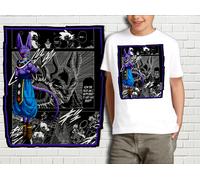 T-Shirt Blanc Enfant Manga Dragon Ball Z 421