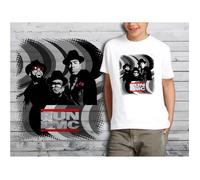 T-SHIRT BLANC ENFANT TAILLE 8-10 ANS COLLECTION HIP HOP VINTAGE 01 RUN DMC 8-10 ans