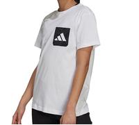 T-shirt Blanc Femme Adidas Lace Camo Gfx 1 M