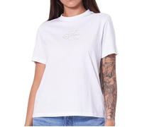 T-Shirt Blanc Femme Calvin Klein Jeans Classic Foil XXL