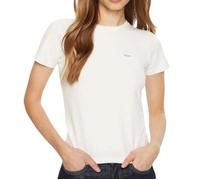 T-shirt Blanc Femme Guess Flower L