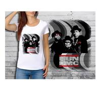 T-SHIRT BLANC FEMME TAILLE S COLLECTION HIP HOP VINTAGE 01 RUN DMC S