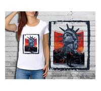 T-shirt blanc femme taille XL - Collection Films Cultes 12 - New York 1997 XL