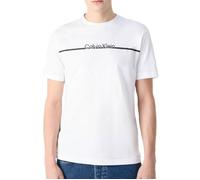 T-shirt Blanc Homme Calvin Klein Jeans Split Line L