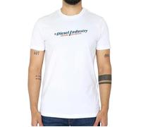 Diesel - T-shirt à col rond - T-Diegor New Industries 100, Blanc., M