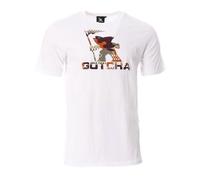 T-shirt Blanc Homme Gotcha Fishman 970950 S