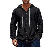 T-Shirt Blanc Homme Polo Costume Repassage Chemises Infroissable Oversize Bucheron Hawaienne Running Musculation Polo Manches Longues Veste Carreaux Chemise Polaire Homme Noir 3XL