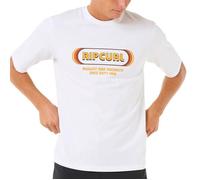 T-Shirt Blanc Homme Rip Curl Icons Of Surf M
