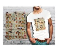 T-SHIRT BLANC HOMME TAILLE M COLLECTION TEX AVERY 02 M