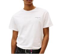 Tommy Jeans Linear Chest Slim Fit Short Sleeve T-shirt Beige L Homme