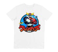 T-Shirt Blanc imprimé goldorak - UFO Robot grendizer (as4, Alpha, x_l, Regular, Regular)