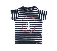 T-shirt Blanc/Marine Garçon Little Marcel LMEV0020 6 mois