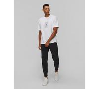 T-shirt Blanc Pour Hommes On Club-t Graphic 1mf11840462-white-black