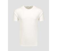 T-shirt Blanc Pour Hommes Sunspel Mtsh0001-whaa