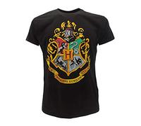 T-Shirt Blason Hogwarts Ecole DE Poudlard Harry Potter - 100% Officiel Warner Bros (XXS (8-10 âge))