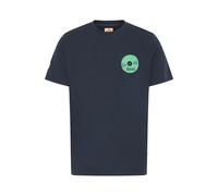 Blend - T-Shirt girocollo stampa - Homme - Tops - Bleu - Taille: L