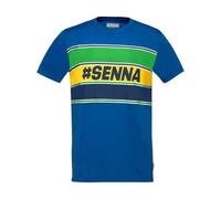 T-Shirt - Bleu Ayrton Senna Hashtag , Formule 1