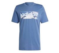 T-Shirt Bleu Homme Adidas IR5834 S