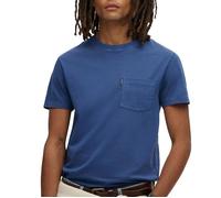 Superdry Essential Washed Pocket Short Sleeve T-shirt Bleu XL Homme