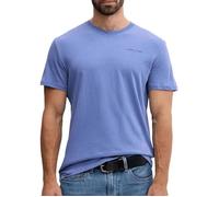 Tommy Jeans T-Shirt Manches Courtes Homme Linear Chest Tee Slim Fit, Bleu (Soft Sapphire), S