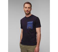 T-shirt Bleu Marine Pour Hommes Napapijri S-tepees Np0a4hqj1761-410