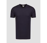 T-shirt Bleu Marine Pour Hommes Sunspel Mtsh0007s-buaa