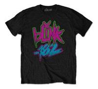 Blink-182 - T-Shirt # XXL Unisex Black # Neon Logo [Import]