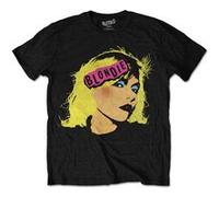 T-shirt blondie punk logo unisexe noir taille xl Noir G