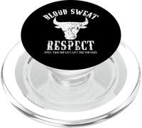 T-Shirt Blood Sweat Respect : Les Deux Premiers Que Vous offrez et Le dernier Que Vous gagnez PopSockets PopGrip pour MagSafe