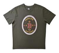 T-shirt blur parklife beermat unisexe green taille xl Vert G