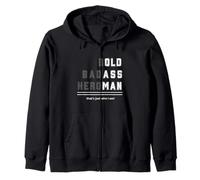 T-Shirt Bold Badass Heroman That's Just Who Old Guy Sweat à Capuche