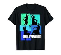 T-shirt Bollywood pour danseuse de Bollywood | Retro Mens Bollywood T-Shirt