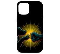 T-shirt Bond à imprimé poings et pattes pour chien et humain Coque pour iPhone 12/12 Pro