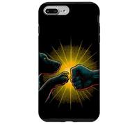 T-shirt Bond à imprimé poings et pattes pour chien et humain Coque pour iPhone 7 Plus/8 Plus