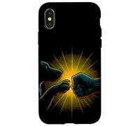 T-shirt Bond à imprimé poings et pattes pour chien et humain Coque pour iPhone X/XS