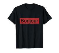 T-shirt Bonjour tendance pour homme et femme T-Shirt