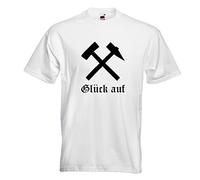 T-Shirt - Bonne Chance pour! - Mines - Mon pote - Blanc - XL - imprimé avec Motif - été - Chemise Amusante - Sport - Loisirs