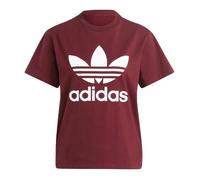 T-shirt Bordeaux Femme Adidas Trefoil IB7422 XS